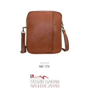 کیف دوشی تبلیغاتی چرم مردانه کد NK174
